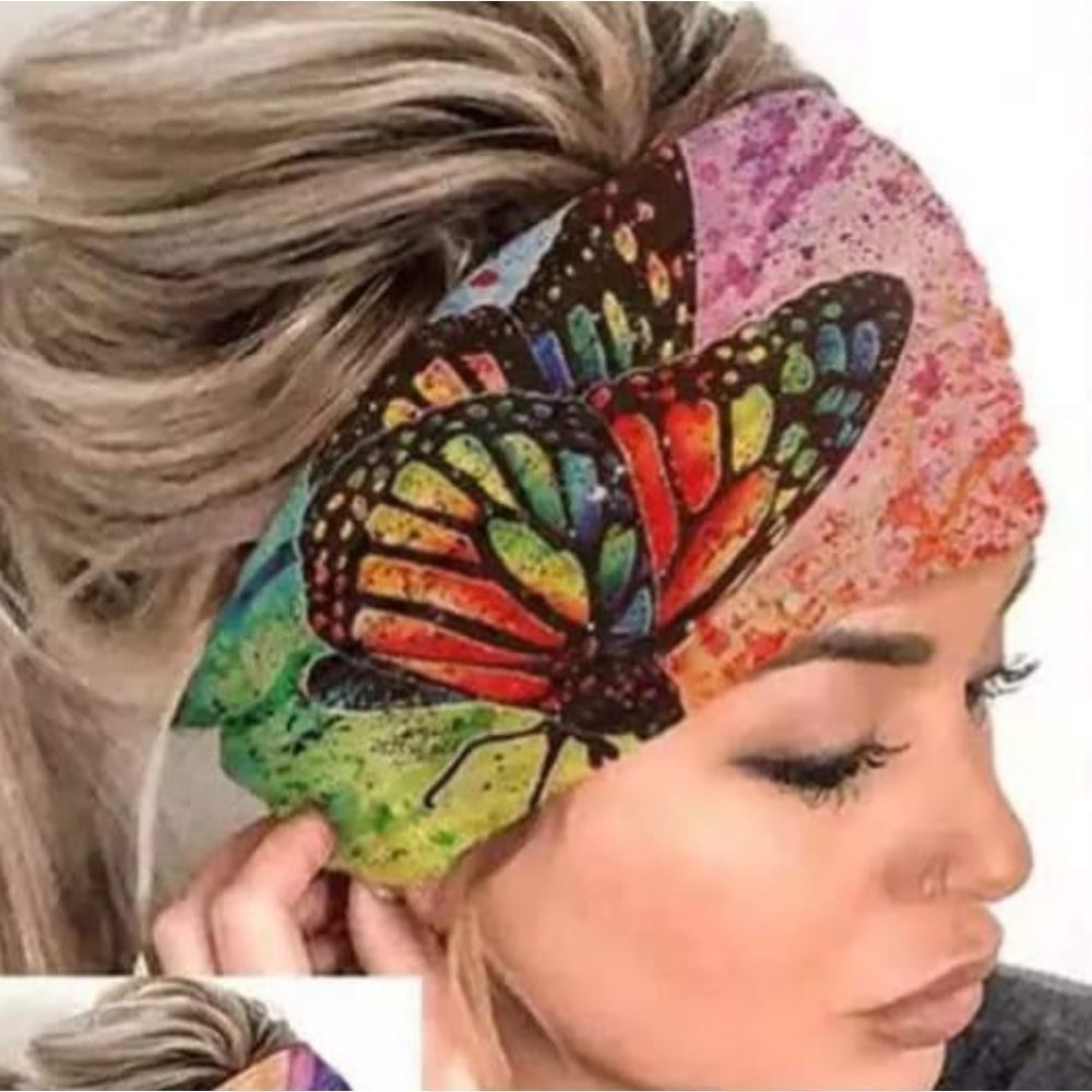 NEW ONE PIECE BUTTERFULY HEAD WRAP